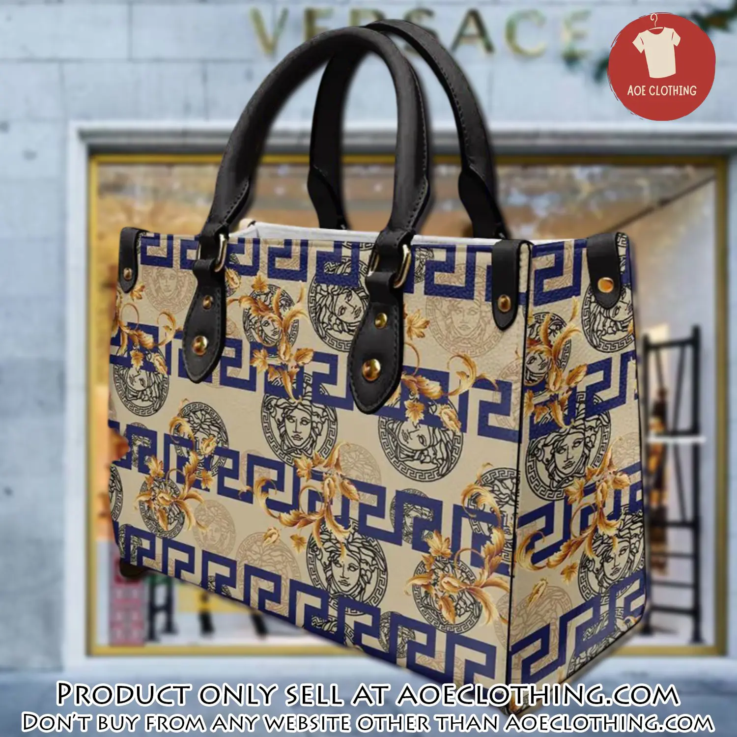 Versace women luxury leather handbag 3d lhb1025 aoe2208306